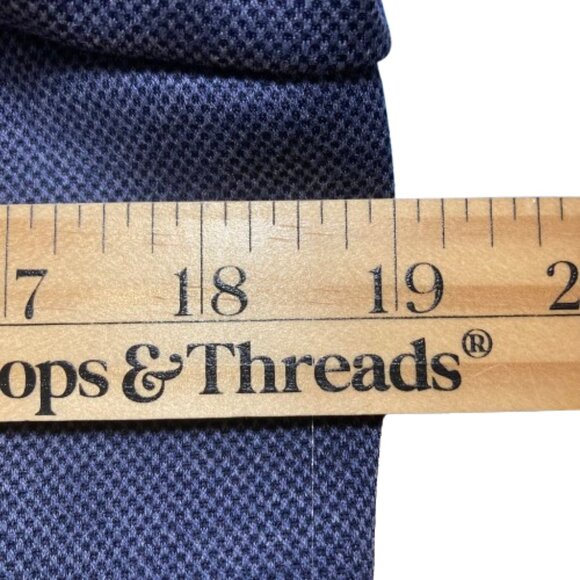 Tommy Hilfiger Women's Blazer size 12 Dark Blue Lined Academia Preppy Long - Picture 10 of 12